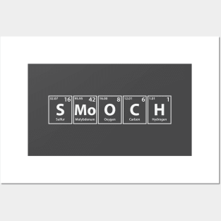 Smooch (S-Mo-O-C-H) Periodic Elements Spelling Posters and Art